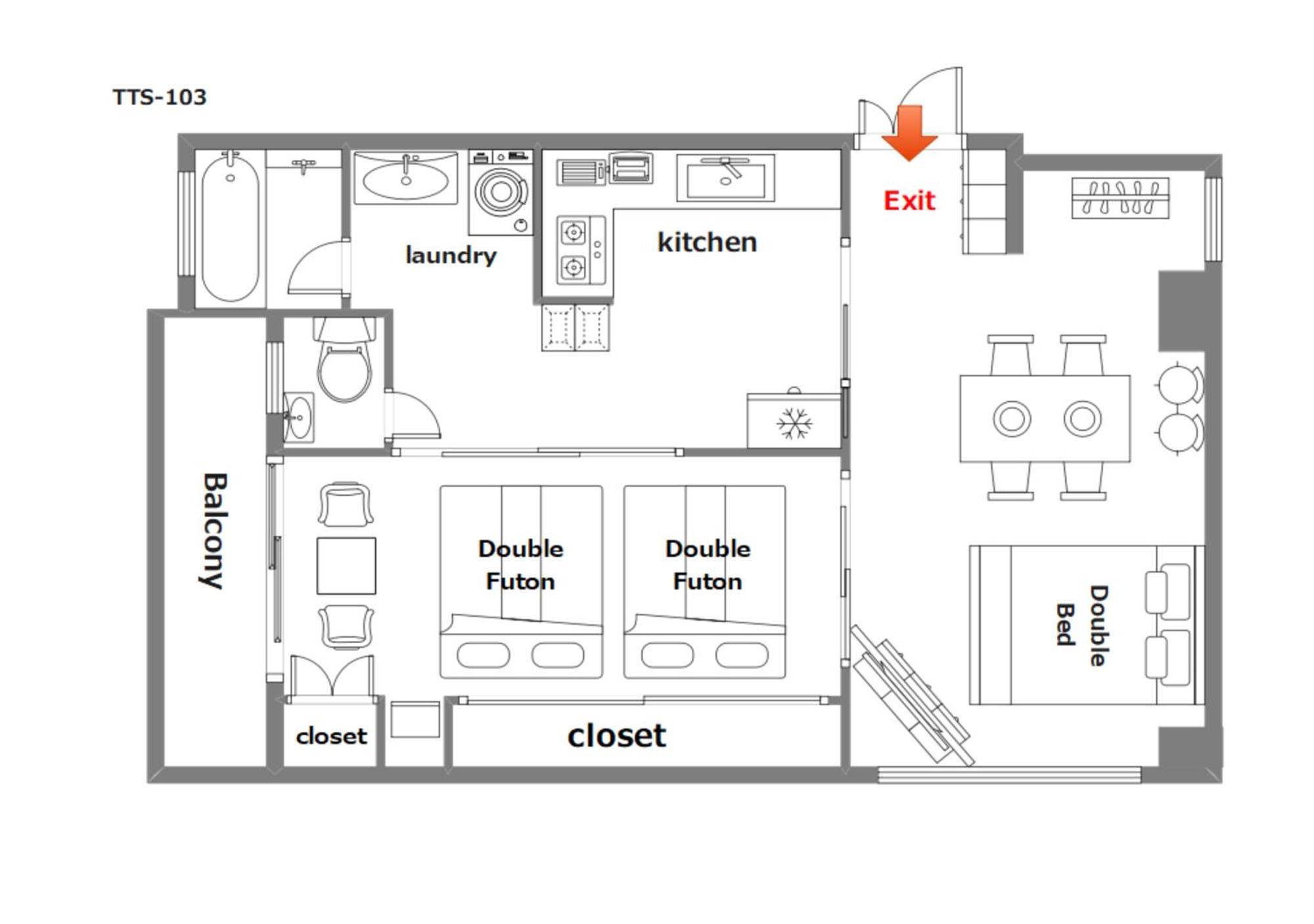 豊月荘 Toyotsuki Apartment Osaka Phòng bức ảnh