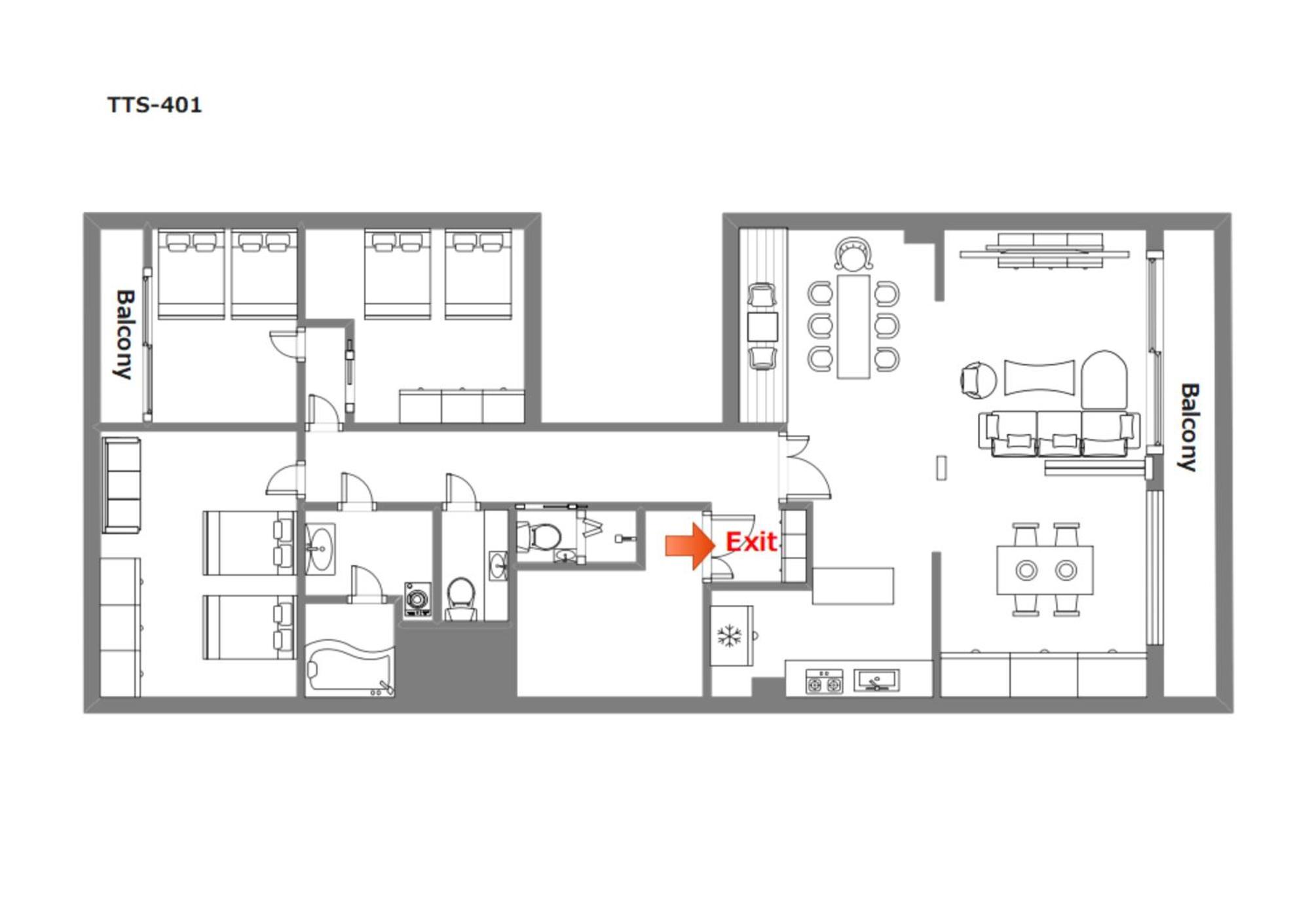 豊月荘 Toyotsuki Apartment Osaka Phòng bức ảnh