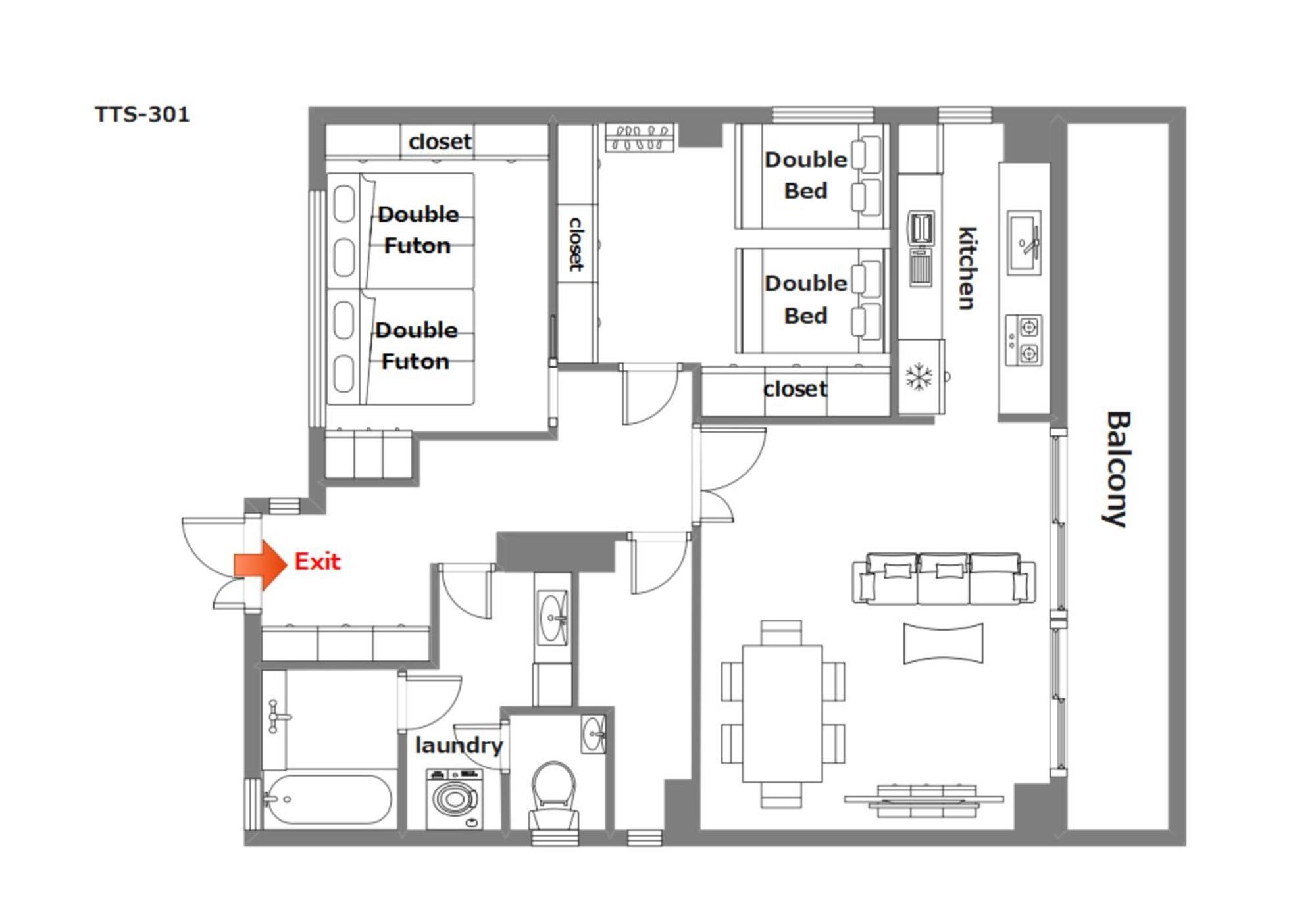 豊月荘 Toyotsuki Apartment Osaka Phòng bức ảnh